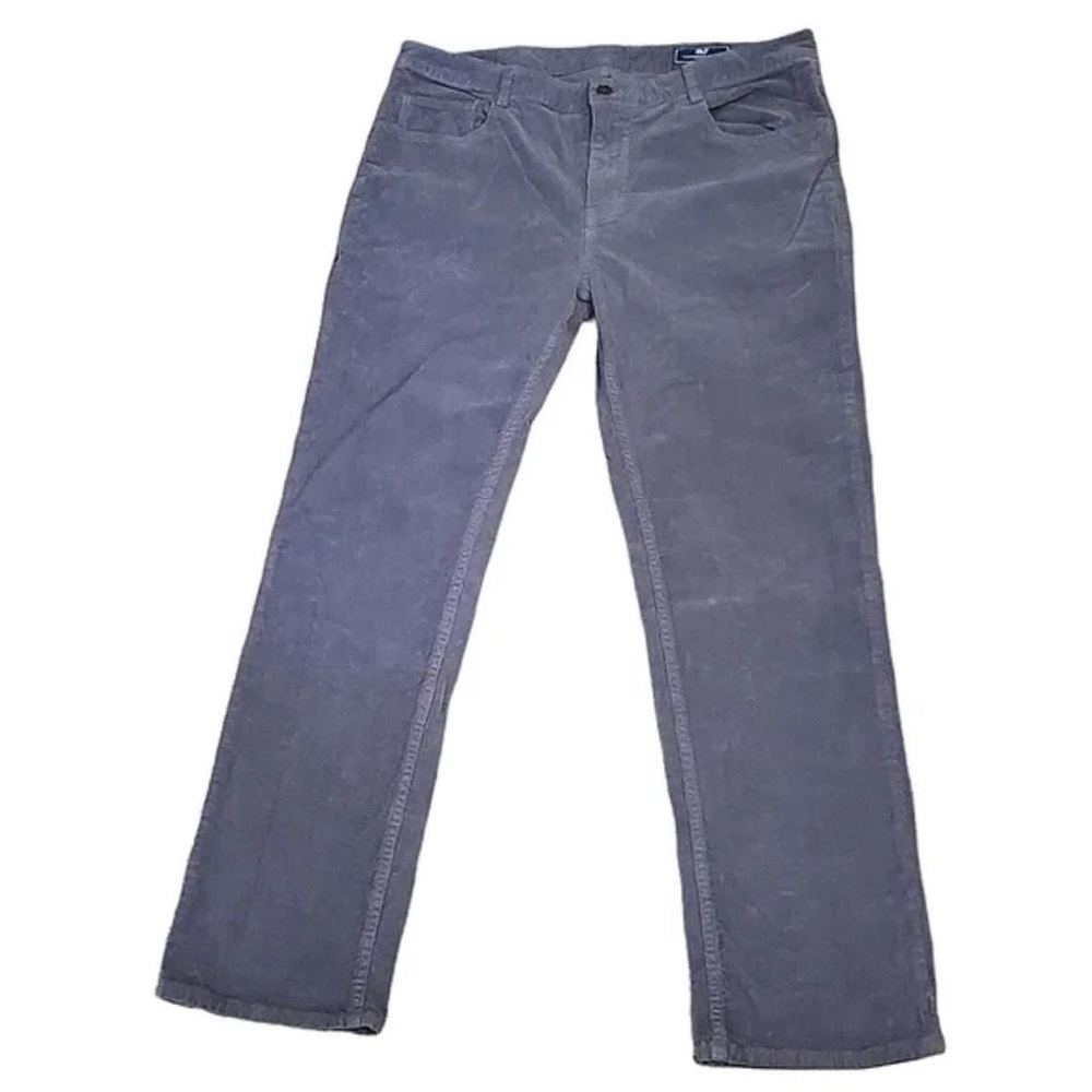 Vineyard Vines Men's Charcoal Corduroy Pants